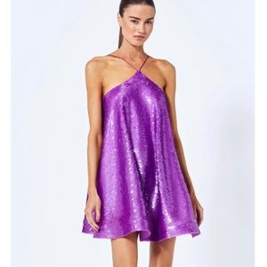 NEW Alexis Shana Dress Violet Medium
